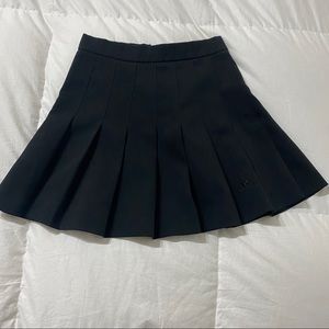 Black tennis skirt